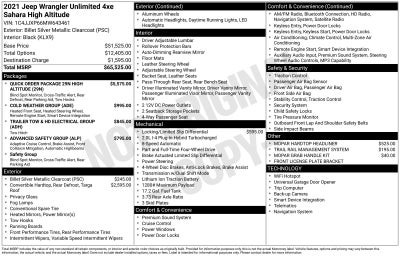 2021 Jeep Wrangler Unlimited Sahara High Altitude 4xe