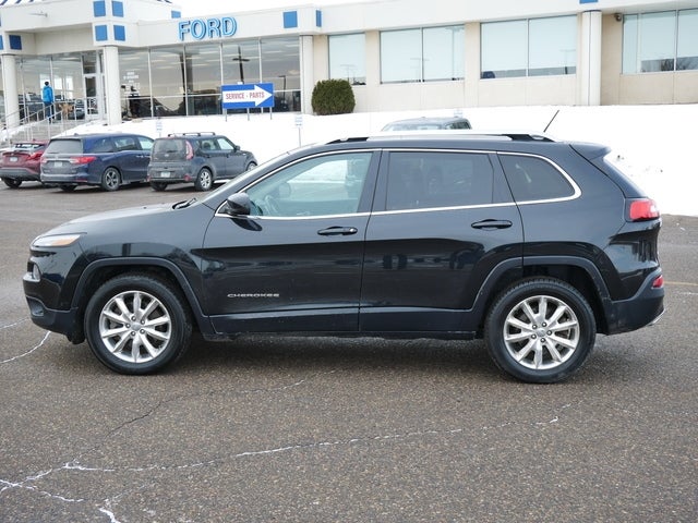 Used 2015 Jeep Cherokee Limited with VIN 1C4PJMDS7FW635933 for sale in Minneapolis, Minnesota