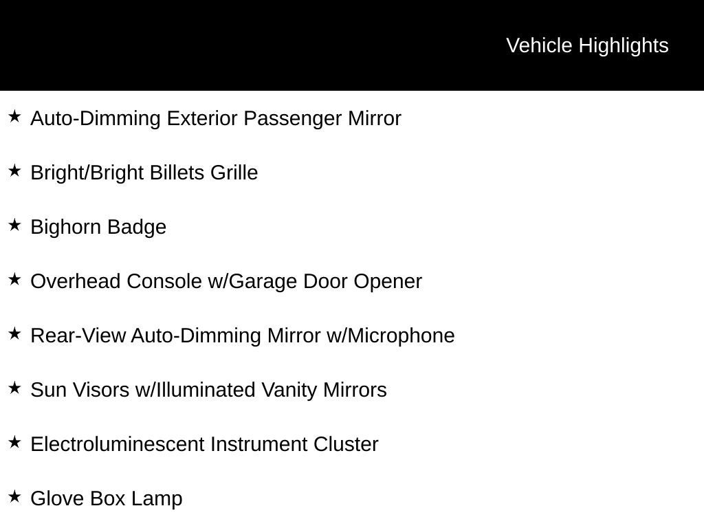2014 RAM 1500 Big Horn