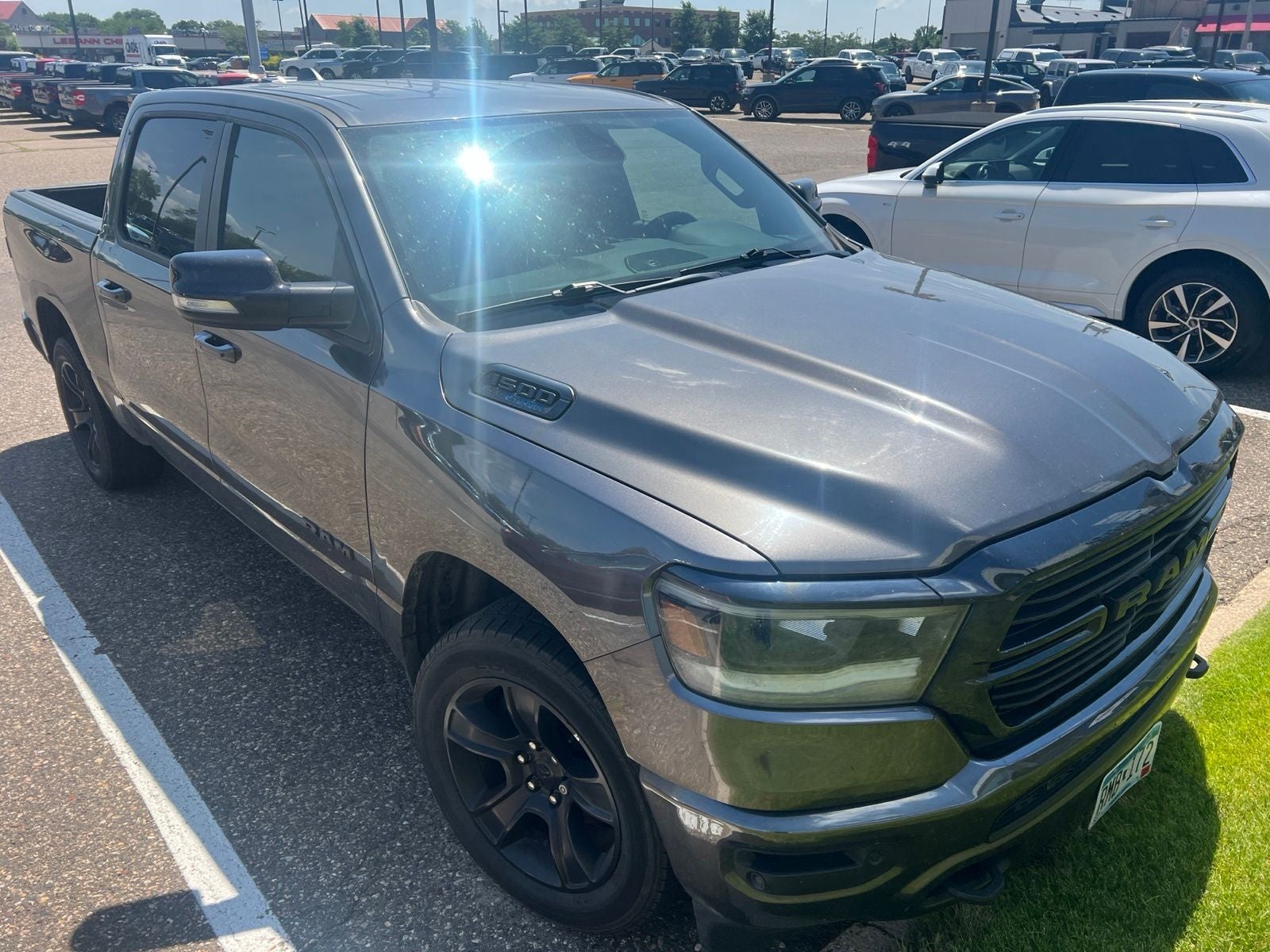 Used 2021 RAM Ram 1500 Pickup Big Horn/Lone Star with VIN 1C6SRFFT7MN535118 for sale in Minneapolis, Minnesota