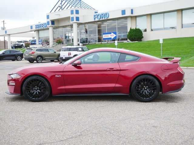 Used 2018 Ford Mustang GT Premium with VIN 1FA6P8CF9J5114223 for sale in Minneapolis, Minnesota