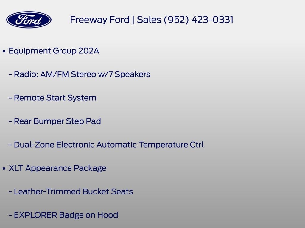 2018 Ford Explorer XLT