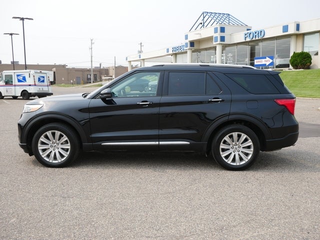 Used 2021 Ford Explorer Limited HEV with VIN 1FM5K8FW4MNA05328 for sale in Minneapolis, Minnesota