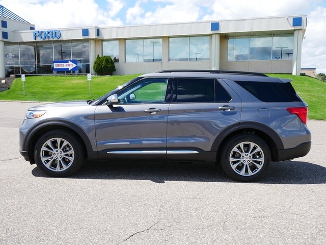 Used 2021 Ford Explorer XLT with VIN 1FMSK8DH2MGA79102 for sale in Minneapolis, Minnesota