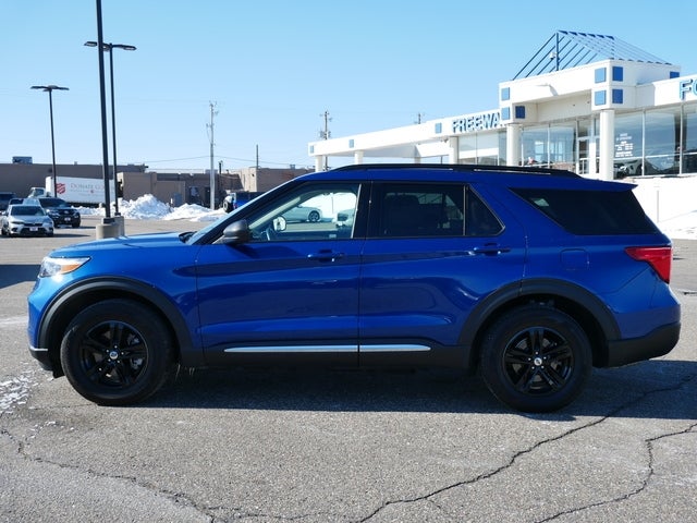 Used 2021 Ford Explorer XLT with VIN 1FMSK8DH2MGB94444 for sale in Minneapolis, Minnesota