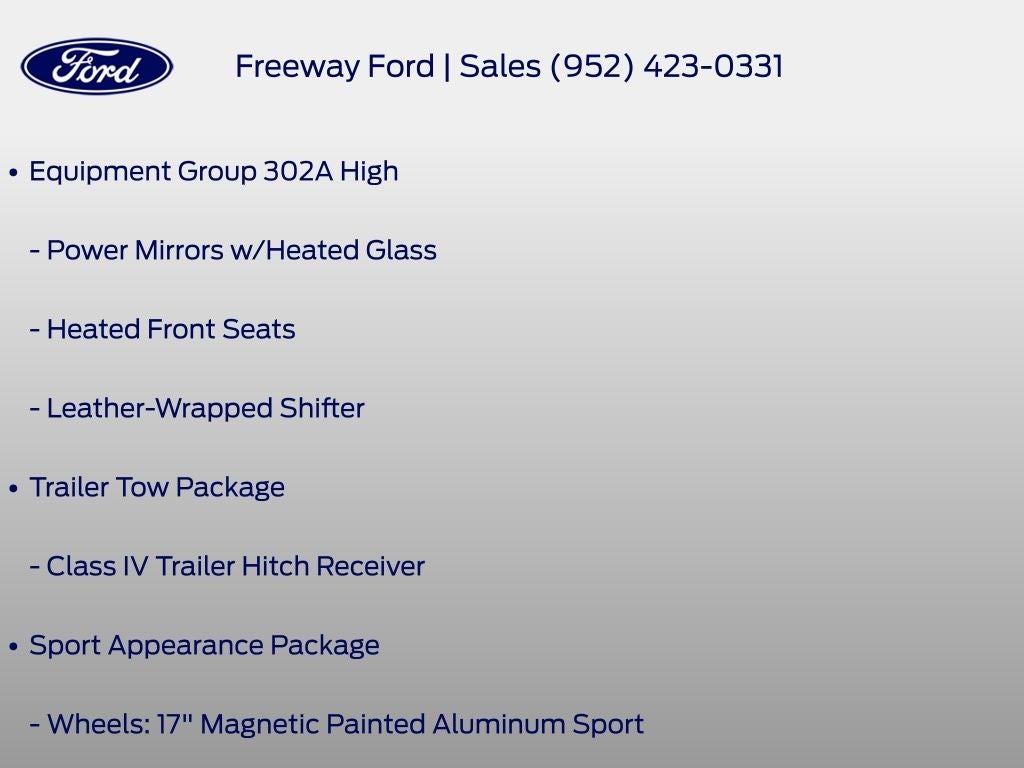 2023 Ford Ranger XLT Black Appearance