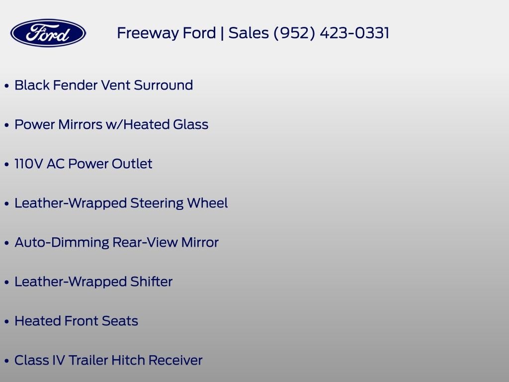 2023 Ford Ranger XLT Black Appearance