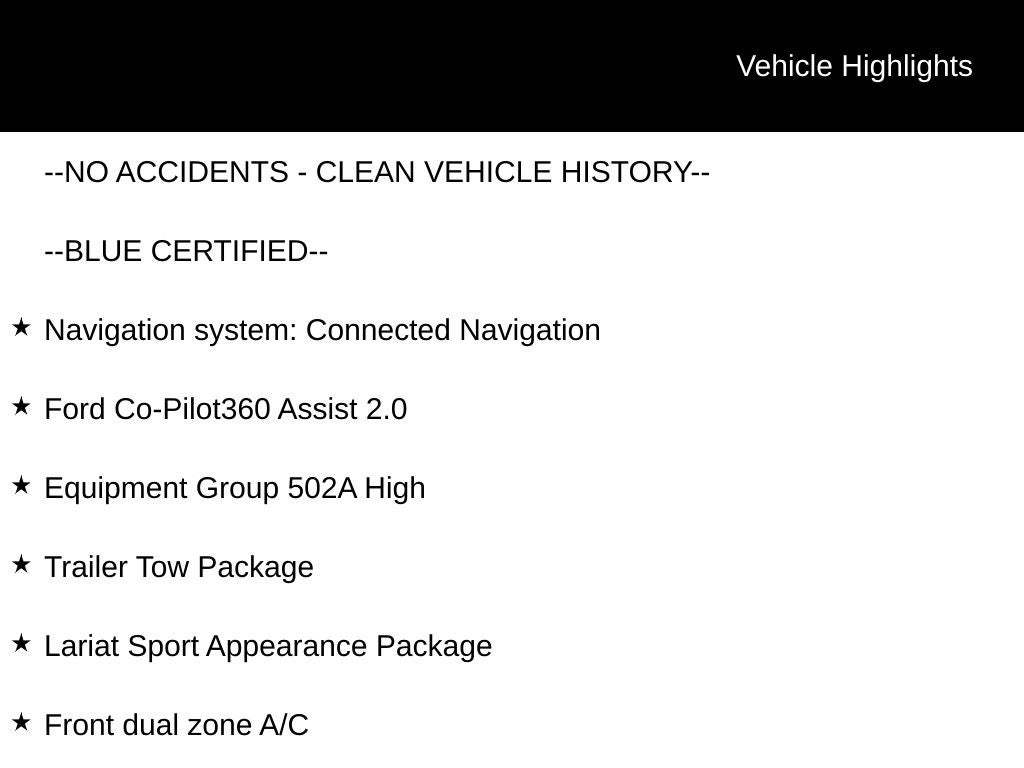 2023 Ford F-150 Lariat