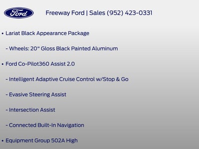 2023 Ford F-150 Lariat Black Appearance