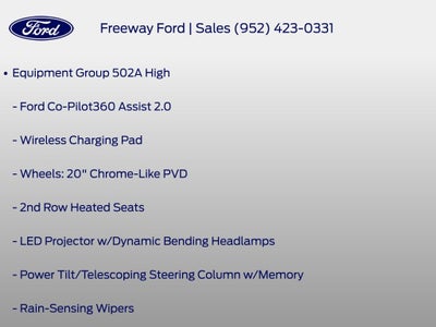 2023 Ford F-150 Lariat Black Appearance