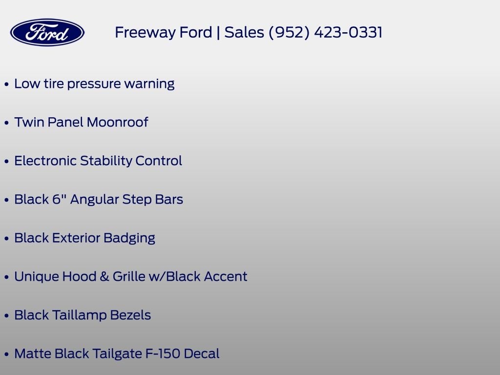 2023 Ford F-150 Lariat Black Appearance