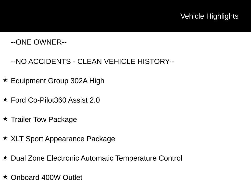 2023 Ford F-150 XLT
