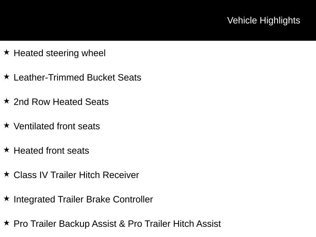 2023 Ford F-150 Lariat FX4 w/ Panoramic Moonroof