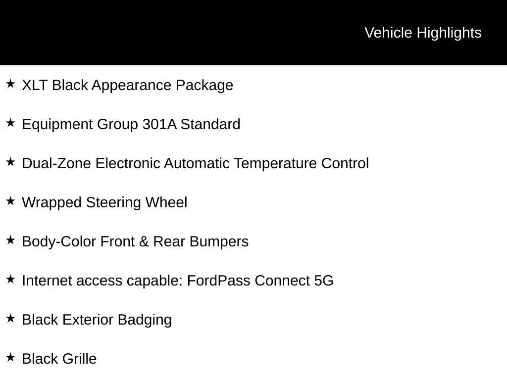 2025 Ford F-150 XLT