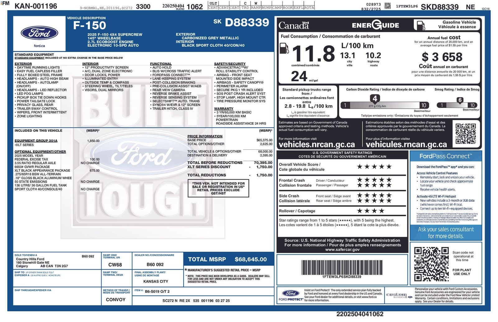 2025 Ford F-150 XLT