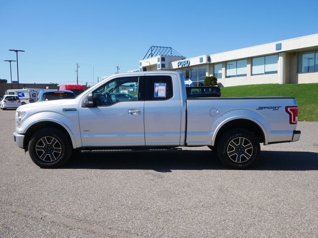 Used 2015 Ford F-150 Lariat with VIN 1FTEX1EP7FKD89942 for sale in Minneapolis, Minnesota