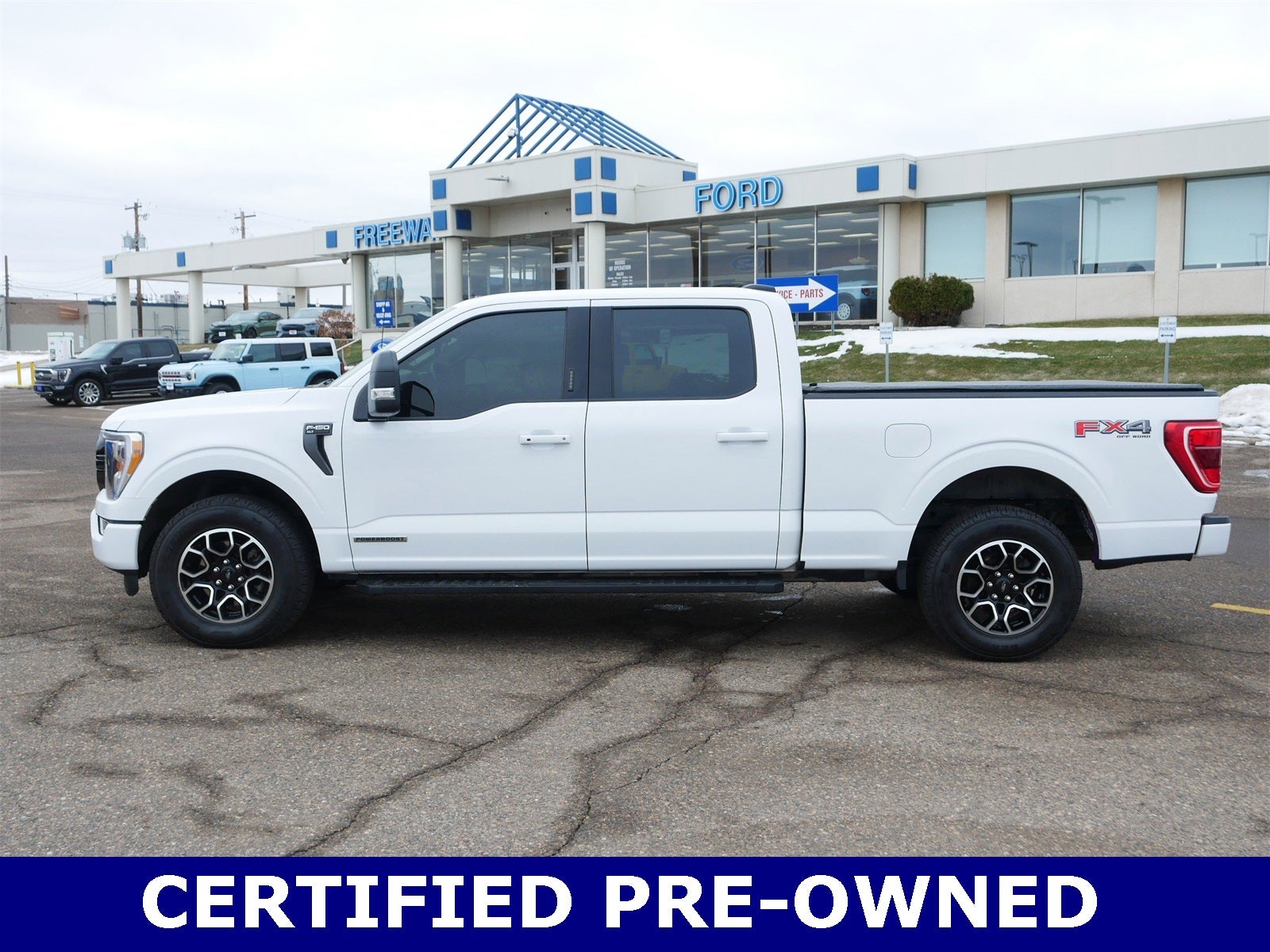 Used 2022 Ford F-150 XLT with VIN 1FTFW1ED3NFB65653 for sale in Minneapolis, Minnesota