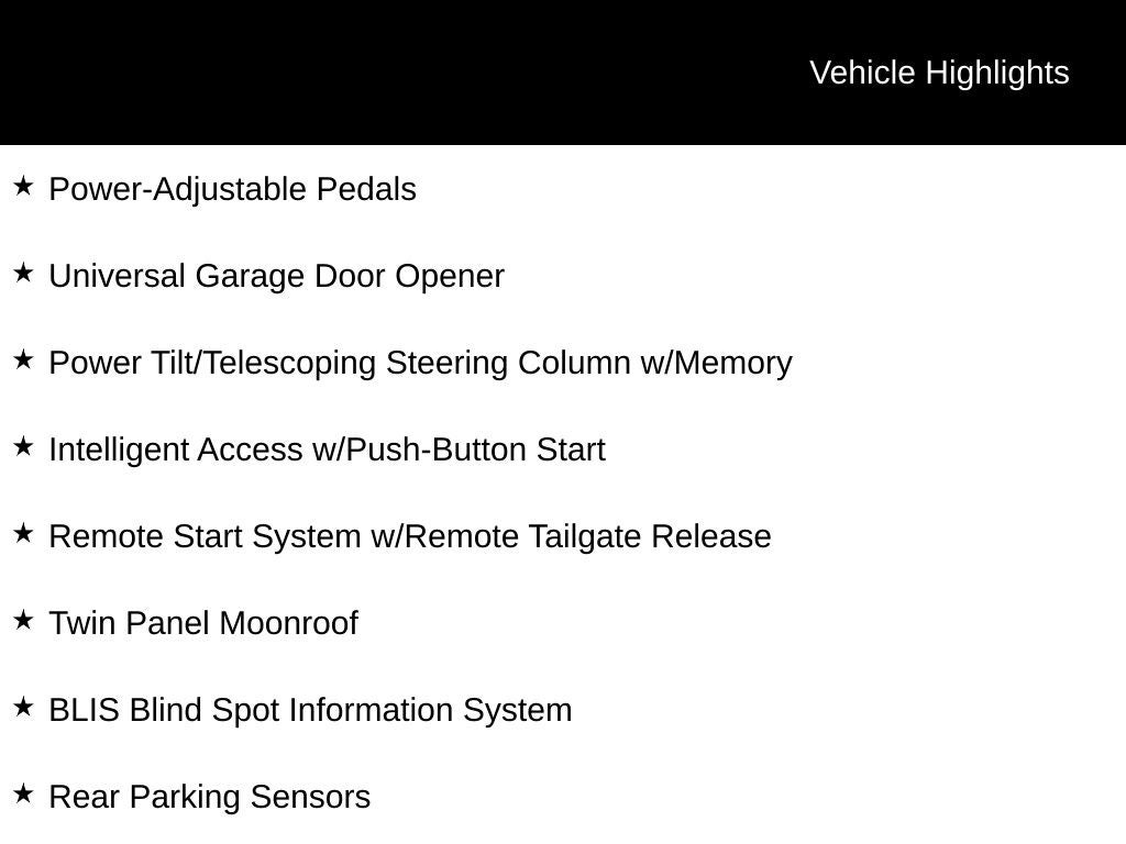 2019 Ford F-150 Raptor w/ Panoramic Moonroof