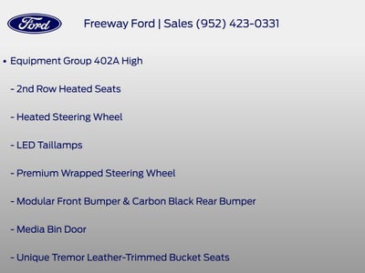 2025 Ford F-150 Tremor w/ Panoramic Moonroof