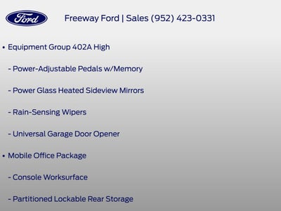 2025 Ford F-150 Tremor w/ Panoramic Moonroof