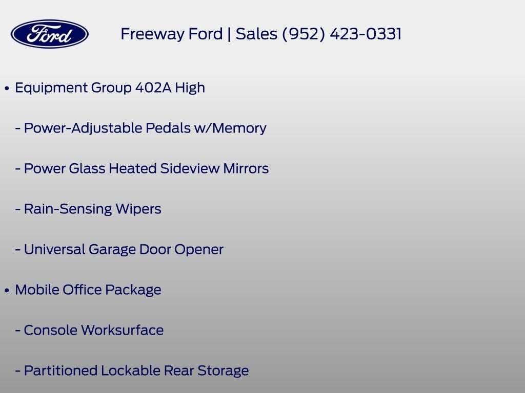 2025 Ford F-150 Tremor w/ Panoramic Moonroof