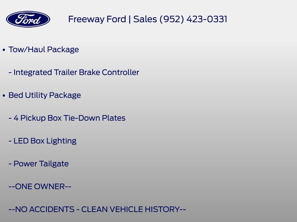 2025 Ford F-150 Tremor w/ Panoramic Moonroof