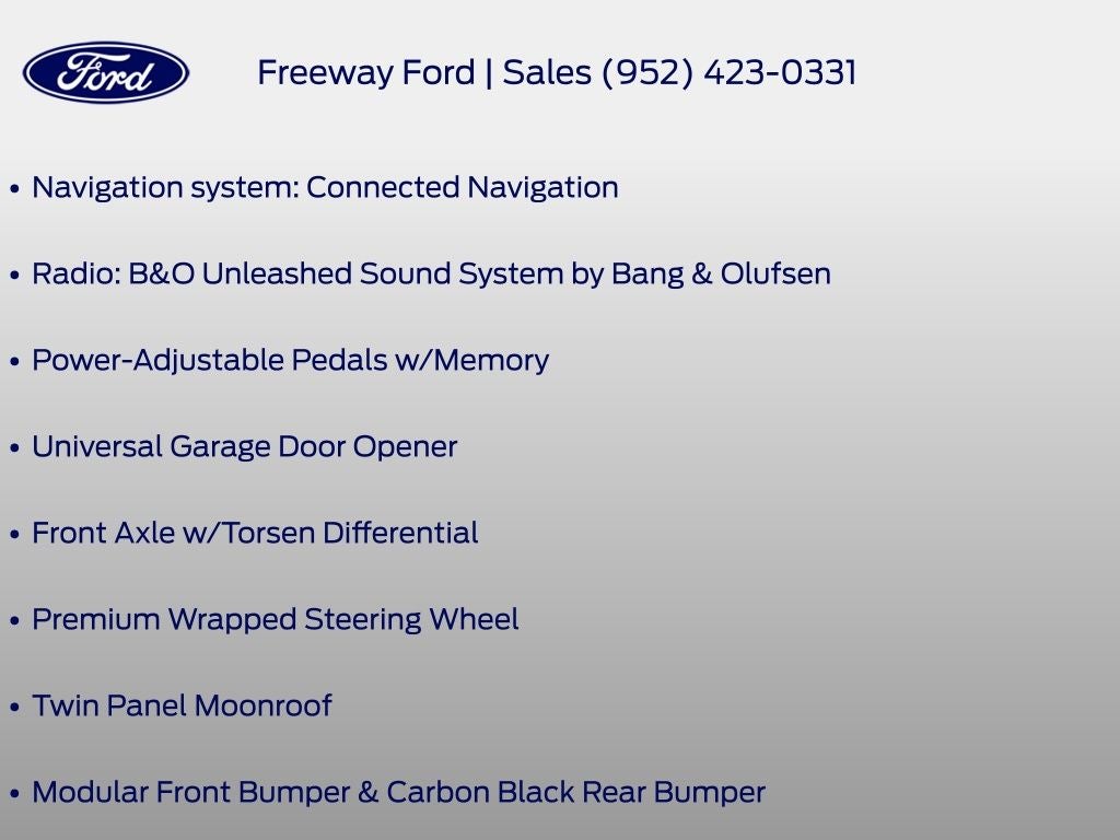 2025 Ford F-150 Tremor w/ Panoramic Moonroof