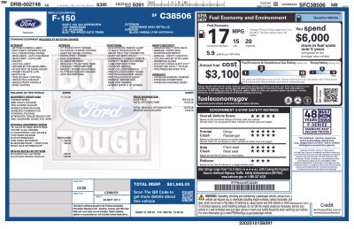 2025 Ford F-150 Tremor w/ Panoramic Moonroof