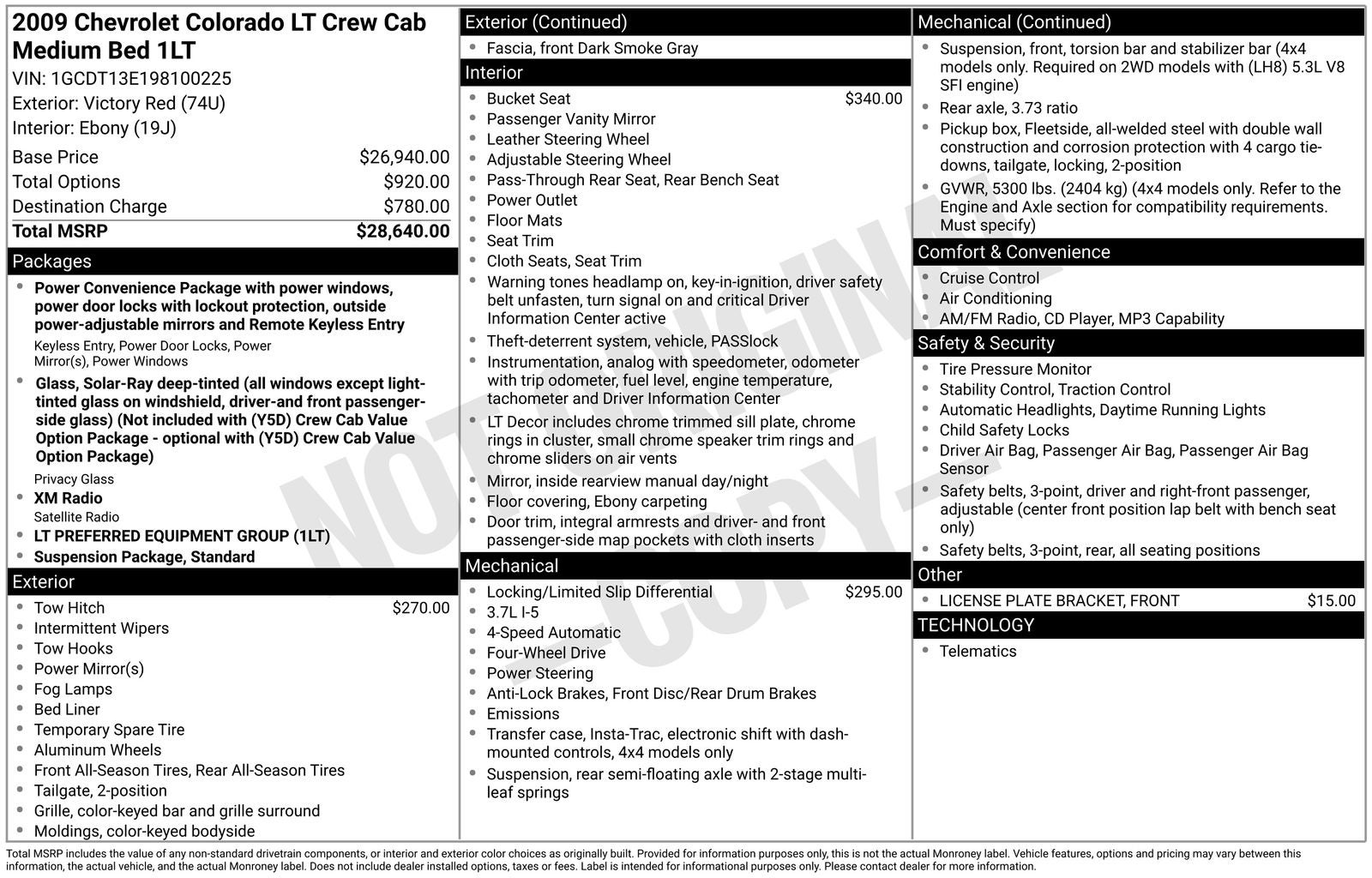 2009 Chevrolet Colorado LT