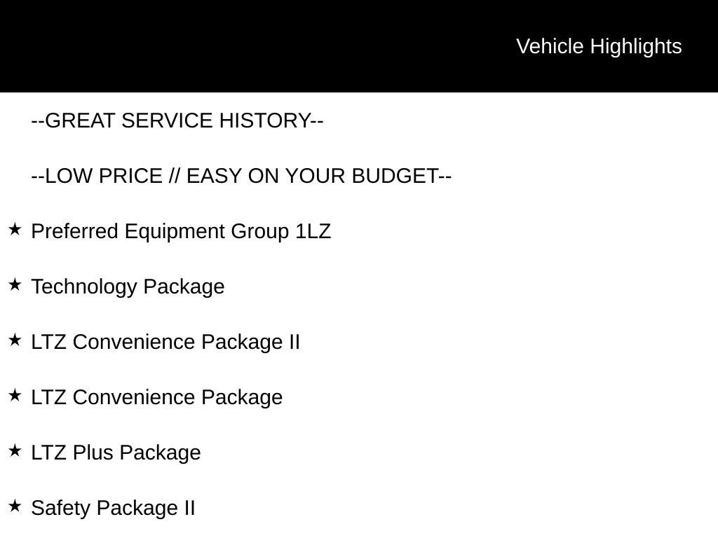 2021 Chevrolet Silverado 1500 LTZ Premium Package