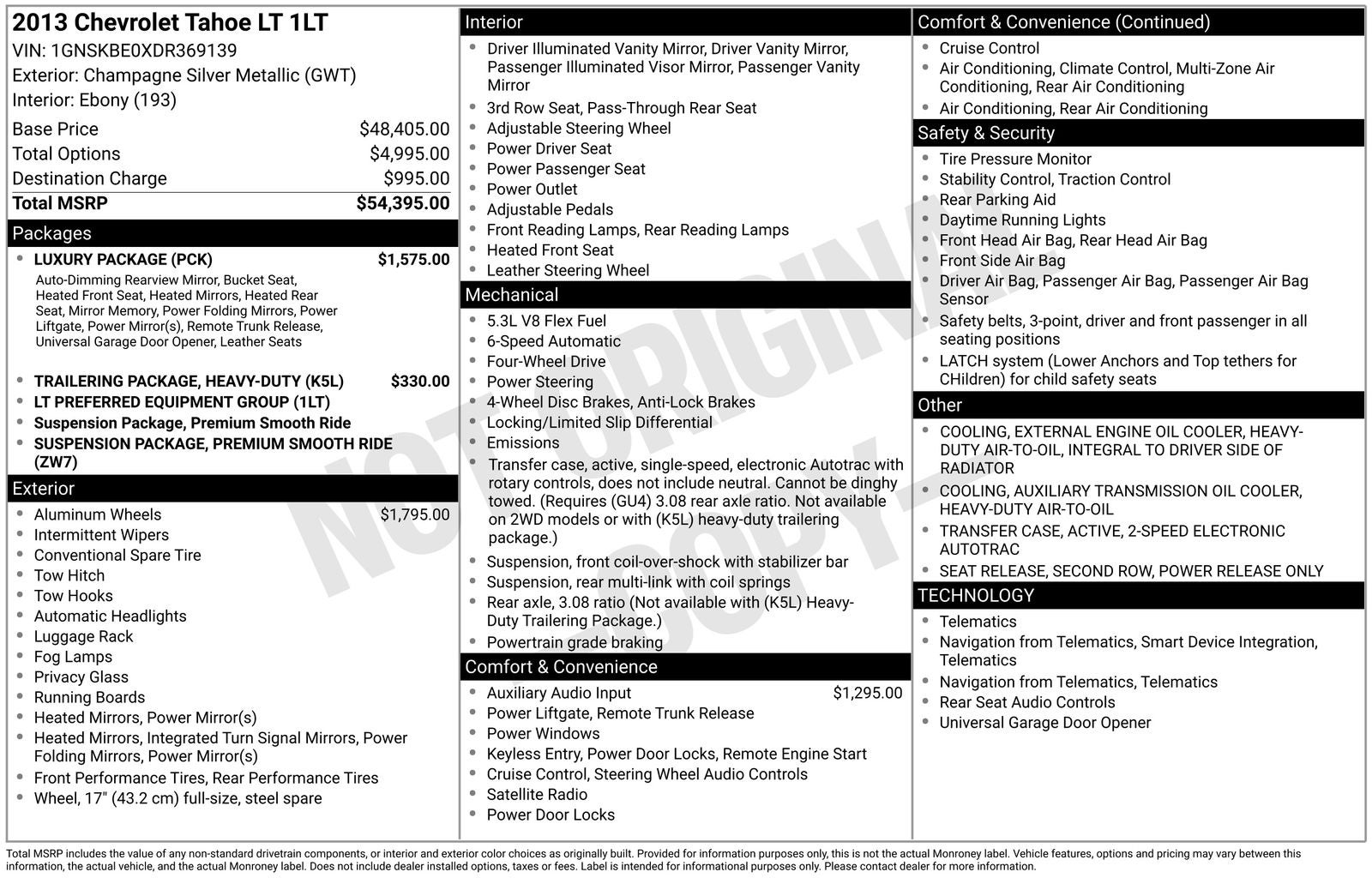 2013 Chevrolet Tahoe LT