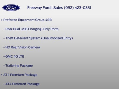 2019 GMC Sierra 1500 AT4