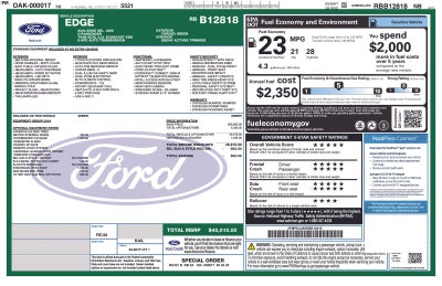 2024 Ford Edge SEL w/ Panoramic Moonroof