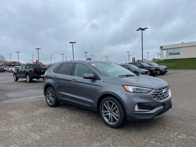 Used 2021 Ford Edge Titanium with VIN 2FMPK4K94MBA64554 for sale in Minneapolis, Minnesota