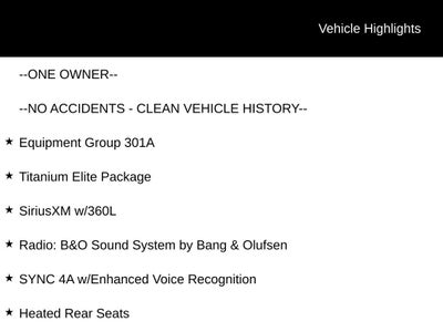 2023 Ford Edge Titanium Elite Package