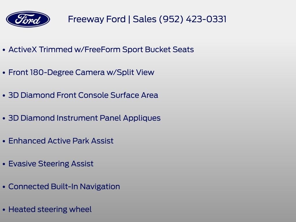 2023 Ford Edge Titanium Elite Package