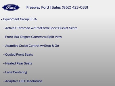 2023 Ford Edge Titanium Elite Package