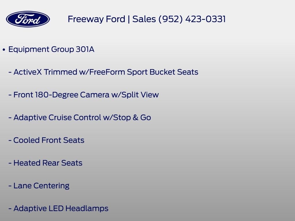 2023 Ford Edge Titanium Elite Package