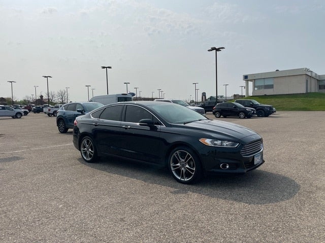 Used 2014 Ford Fusion Titanium with VIN 3FA6P0D97ER202765 for sale in Minneapolis, Minnesota