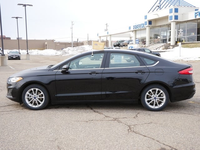 Used 2020 Ford Fusion Hybrid SE with VIN 3FA6P0LU1LR265590 for sale in Minneapolis, Minnesota