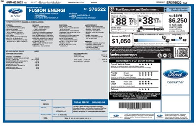 2014 Ford Fusion Energi Titanium