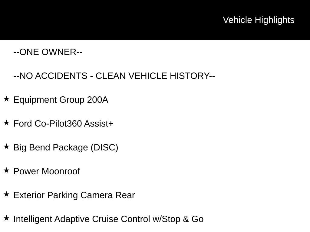 2021 Ford Bronco Sport Big Bend