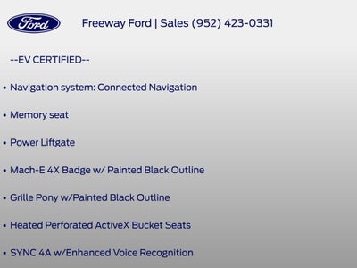 2023 Ford Mustang Mach-E Premium Nite Pony