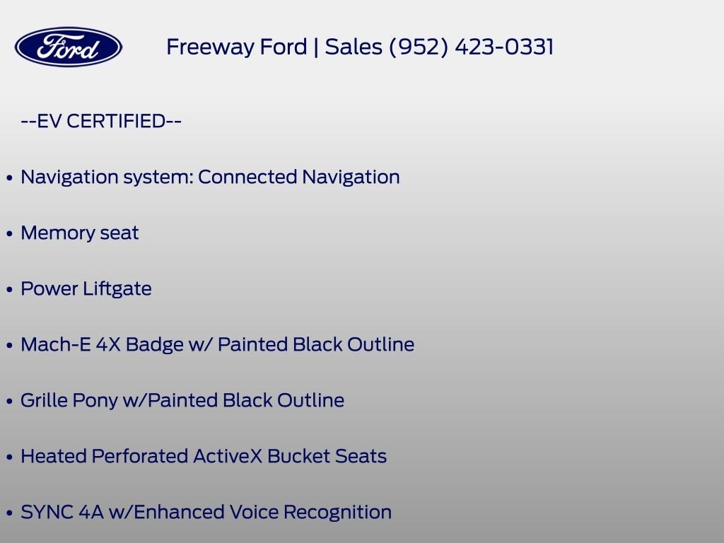 2023 Ford Mustang Mach-E Premium Nite Pony