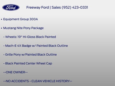 2023 Ford Mustang Mach-E Premium Nite Pony