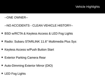 2024 Subaru Legacy Premium