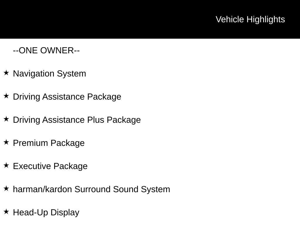 2019 BMW X3 M40i Executive Package