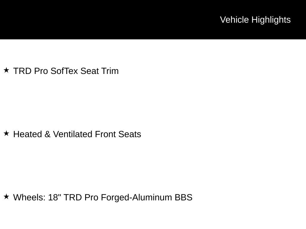 2025 Toyota Sequoia TRD Pro