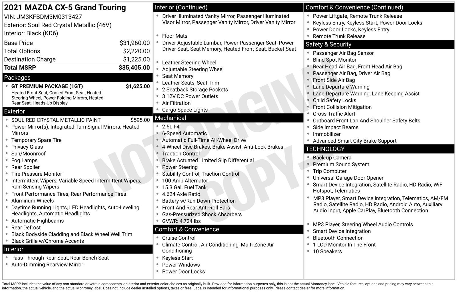 2021 Mazda Mazda CX-5 Grand Touring