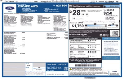 2026 Ford Escape Active
